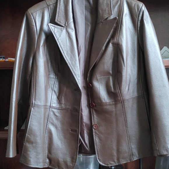 Leather Blazer - Picture 3 of 3